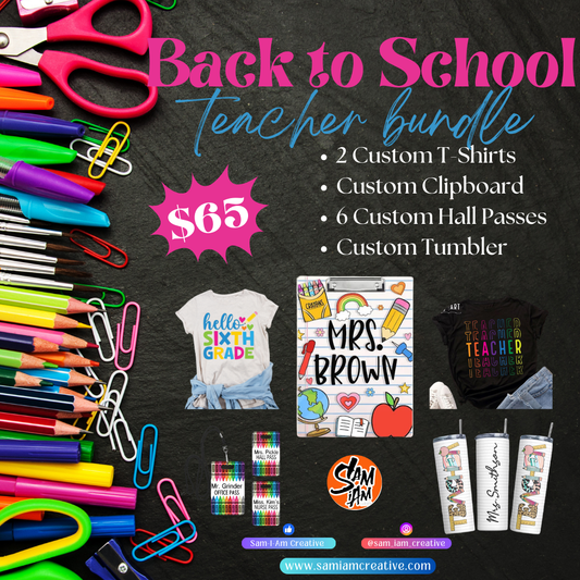 📚📓✏️BACK TO SCHOOL TEACHER BUNDLE ✏️📓📚